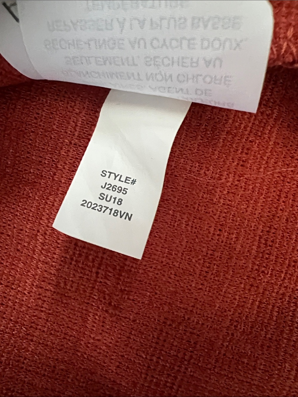 Like New! MADEWELL Texture & Thread Off-the-Shoulder Dress Spiced Rose M - Picture 12 of 15